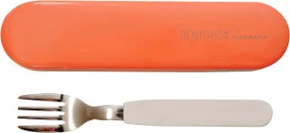 TAKENAKA FORK & CASE Bestekset 1-delig RVS Tangerine Orange
