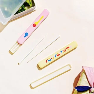 Takenaka Poketo Chopsticks & Case Pink