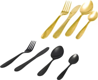 Tavola Bestekset 16-delig Roestvrij Staal Goud