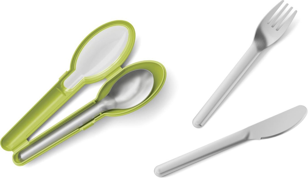 De Tefal Masterseal To Go Bestekset 3-delig in één oogopslag