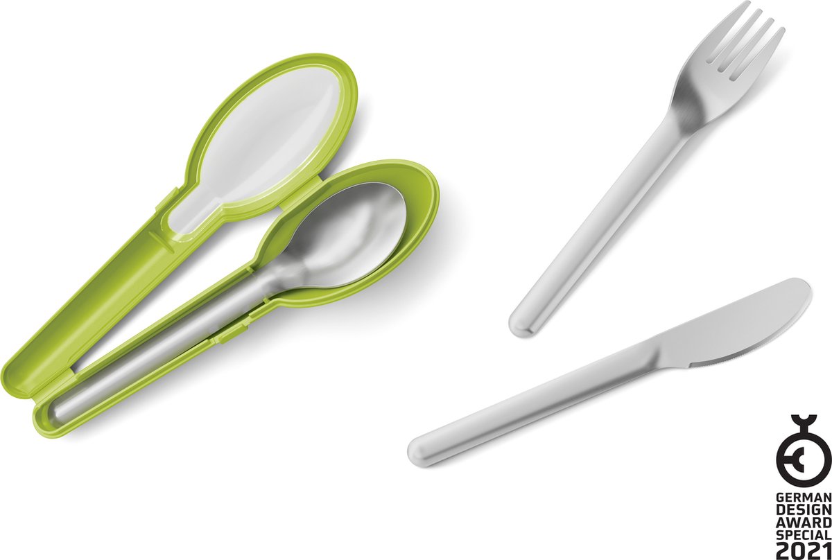 Wat vinden we goed aan de Tefal Masterseal To Go Bestekset 3-delig