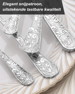 Thijox 24-delige zilver vintage bestekset voor 6 personen