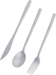 Titanium bestekset voor kamperen
