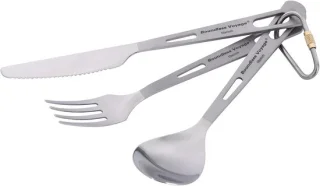 Titanium camping bestekset 3-delige