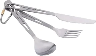 Titanium Campingbestek 3-delig