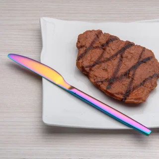 Titanium Regenboogkleurige Bestekset 24-delig voor 6 Personen