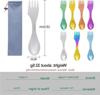 Titanium Spork Bestekset