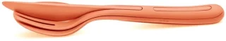 Toeristisch bestekset KLIKK, KOZIOL - strong coral