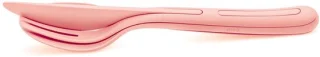 Toeristisch bestekset KLIKK, KOZIOL – sweet pink