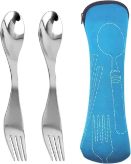 Travel Spork set - 2 stuks