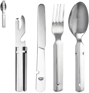 Travelhawk Reisbestekset - Zilver review
