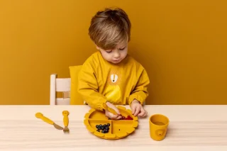 Trixie Mr. Lion Silicone Bestekset 3-delig