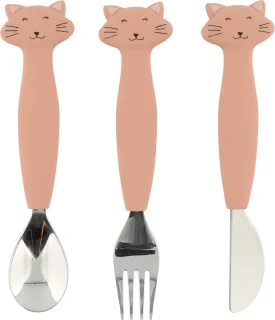 Trixie Mrs. Cat Siliconen Bestekset 3-delig