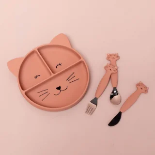 Trixie Mrs. Cat Siliconen Bestekset 3-delig