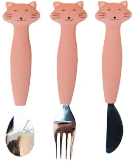Trixie Mrs. Cat Siliconen Bestekset 3-delig