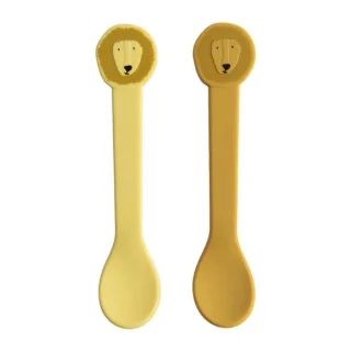 Trixie siliconen lepel 2-pack Mr. Lion
