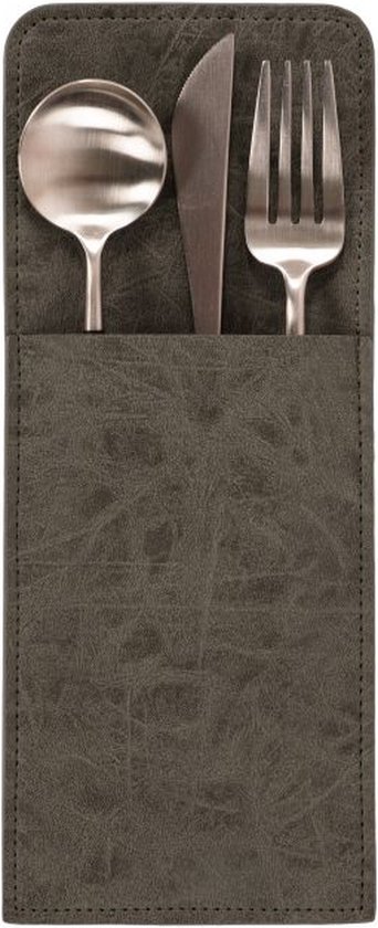 TRUMAN Bestekhouder 25x10 cm Charcoal