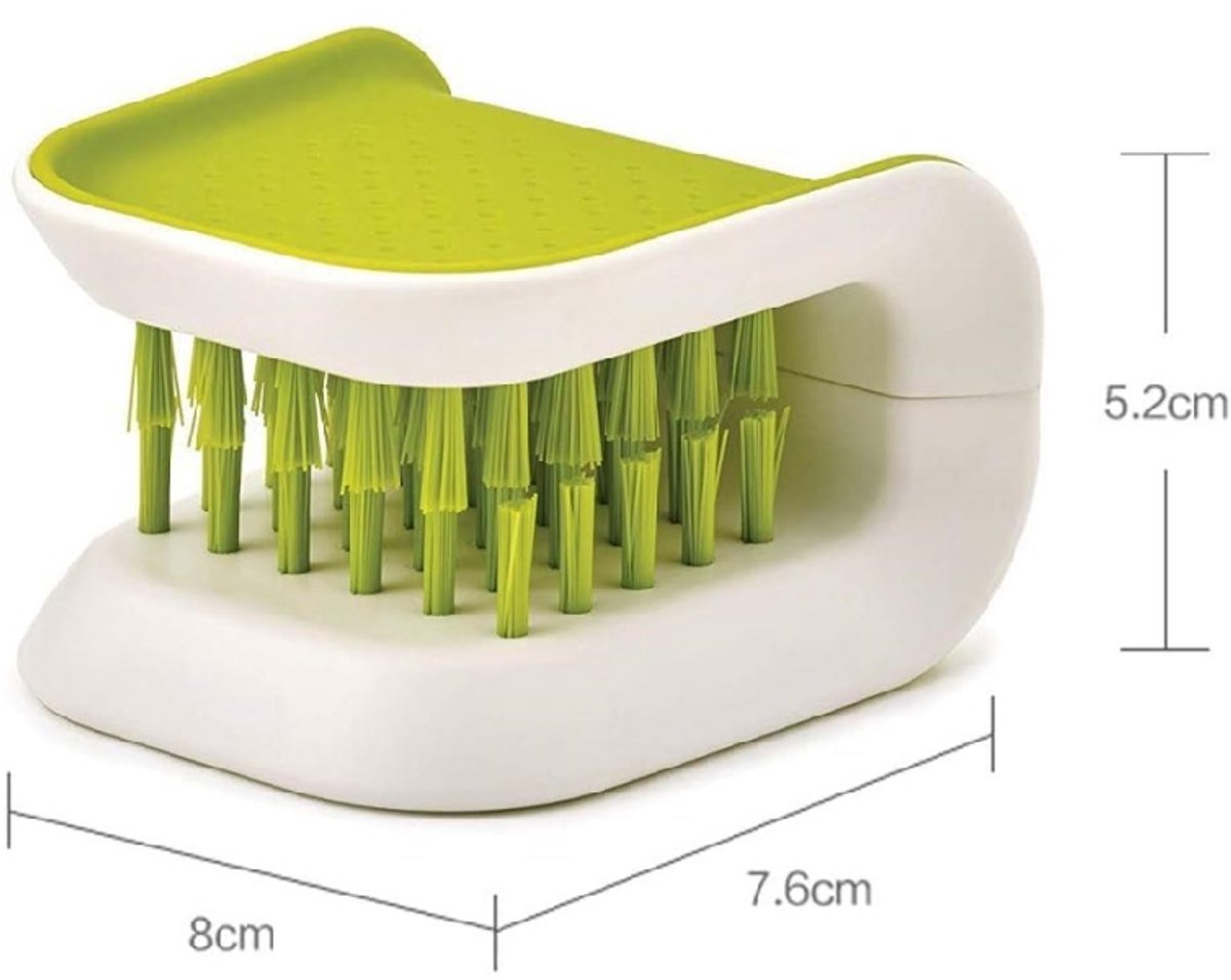 U-vormige Messenborstel 1-Pack Groen