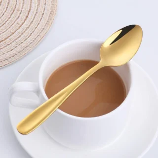 Unyqoos® 10-delige gouden bestekset