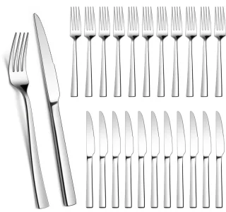 Unyqoos® 24-delige steakbestekset