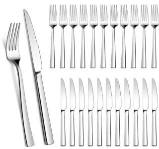 Unyqoos® 24-delige steakbestekset