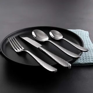 Unyqoos® Complete 24-delige RVS Bestekset voor 6 Personen