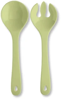 Unyqoos® Kunststof saladebestek (set lepel & vork)