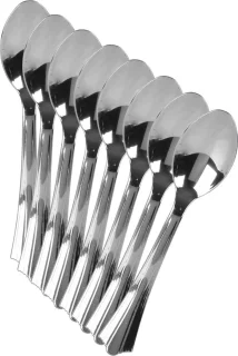 Urban Living Bestekset 40-delig kunststof zilver 17 cm