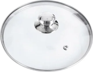 Versterkt glazen deksel 20 cm