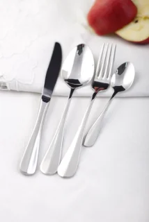 Vialli Design Cristallo 24-delige bestekset 6 personen Stainless Steel 18/10