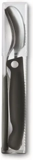 Victorinox Swiss Classic bestekset 3-delig zwart RVS