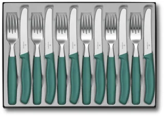 Victorinox Swiss Classic Tafelset 12-delig Groen
