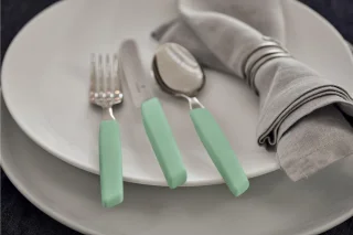 Victorinox Swiss Modern bestekset 12-delig pastel groen