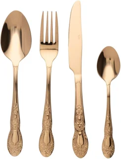 Villa d'Este Home bestekset Wonderland goud