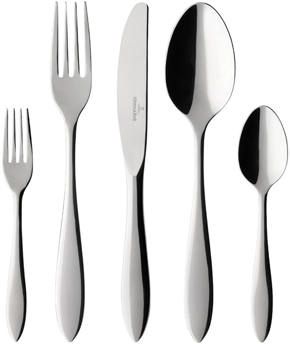 De Villeroy & Boch Arthur bestekcassette 30-delig in één oogopslag