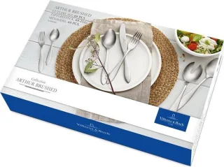 Villeroy & Boch Arthur Bestekset 68-delig Geborsteld RVS