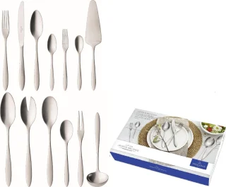 Villeroy & Boch Arthur Bestekset 68-delig Geborsteld RVS