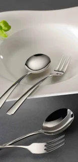 Villeroy & Boch Daily Line Spaghettibestek 4-delig RVS