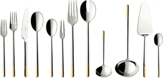 Villeroy & Boch Ella Bestekset 70-delig RVS Verguld
