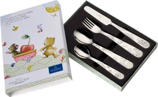 Villeroy & Boch Hungry as a Bear Kinderbestek 4-delig