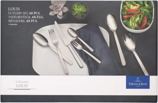 Villeroy & Boch Louis Bestekset RVS 68-delig