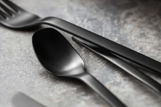 Villeroy & Boch Manufacture Rock Bestekset 16-delig Zwart