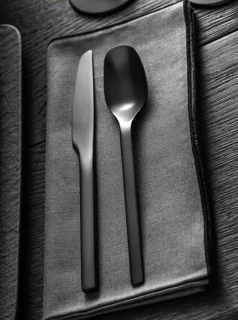 Villeroy & Boch Manufacture Rock Bestekset 16-delig Zwart