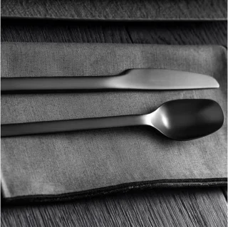 Villeroy & Boch Manufacture Rock Bestekset 16-delig Zwart