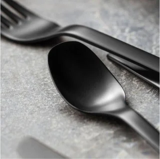 Villeroy & Boch Manufacture Rock Bestekset 16-delig Zwart
