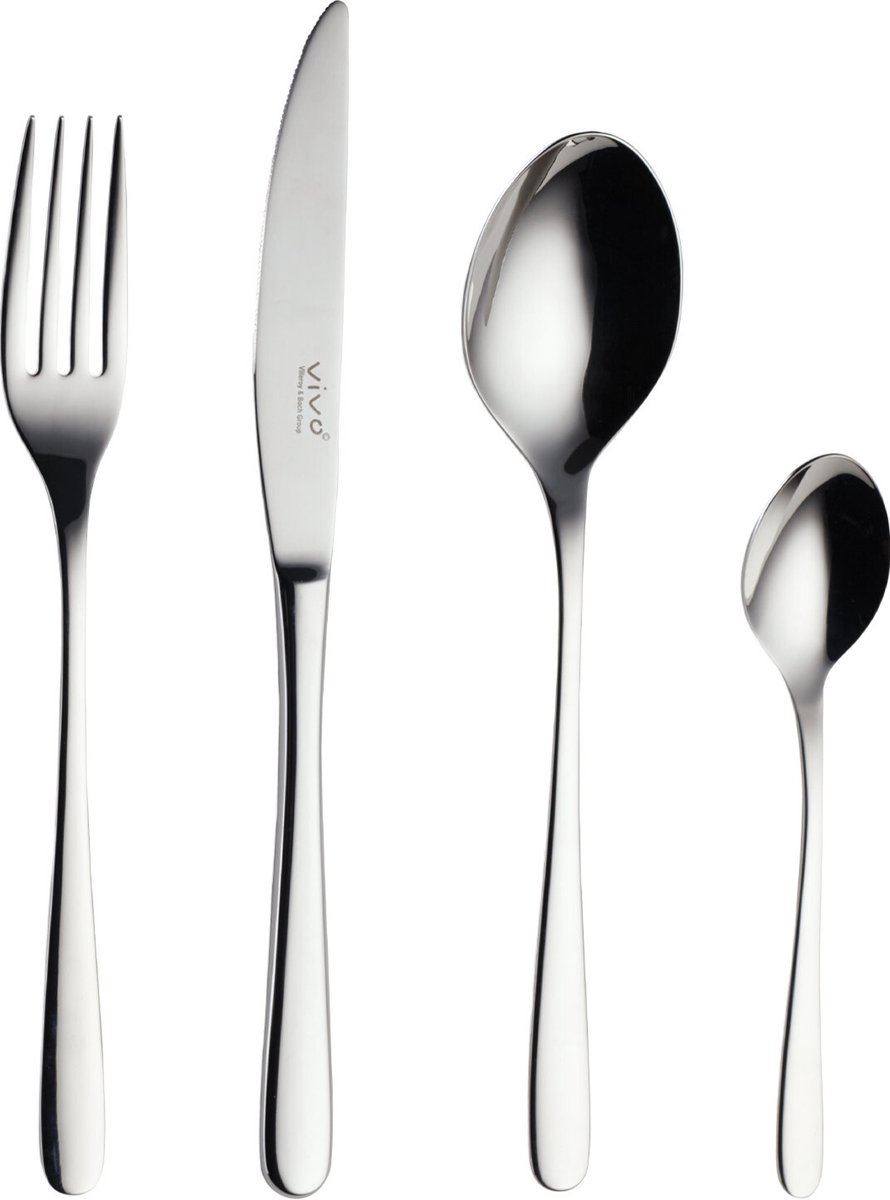 De Villeroy & Boch New Fresh Basic bestekset 24-delig in één oogopslag