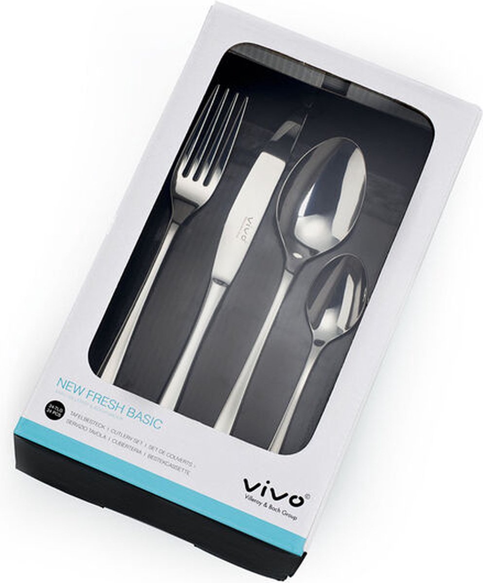 Wat vinden we goed aan de Villeroy & Boch New Fresh Basic bestekset 24-delig