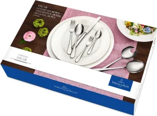 Villeroy & Boch Oscar Bestekset 68-delig RVS