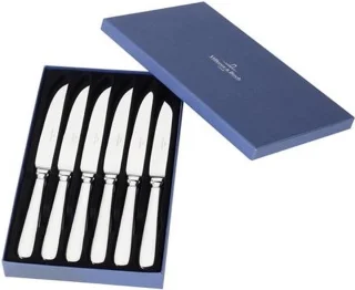 Villeroy & Boch Oscar Pizza & Steakmes Set 6-delig