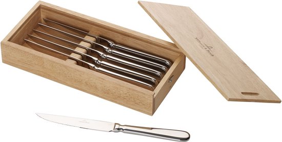 Villeroy & Boch Oscar Pizza & Steakmes Set 6-delig review